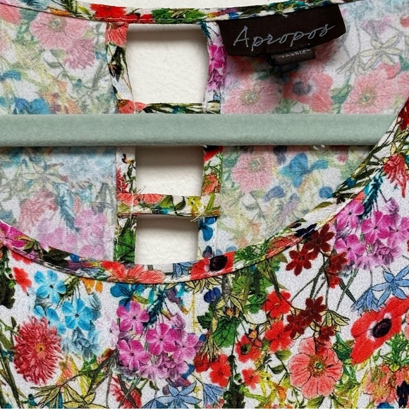 Apropos Floral Mini Dress Size Medium - Picture 3 of 12